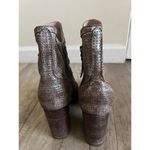 Anthropologie  Seychelles Around the World Boots Women's Shoes Pewter 7 Metallic Photo 6
