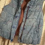 Anthropologie Pilcro and the Letterpress Chambray Blue Puffer Vest Photo 8