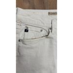 AG Adriano Goldschmied The Tomboy Crop White Jeans Women's 31 USA Photo 2