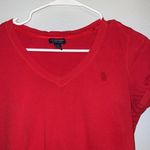 U.S. Polo Assn. 🤩4/$15🥳 red vneck polo shirt Photo 1