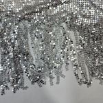 superdown Alana Mini Skirt in Silver Photo 3