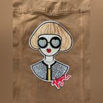 Liverpool Brown Jacket with Embroidered Graphic  LOS ANGELES. 🤎 Photo 6