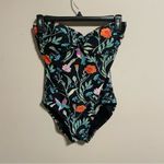Kate Spade Marina Black Hummingbird One- Piece Swimsuit- Size Small Photo 2