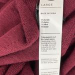 Vimmia New Reversible Criss Cross Sweater Shavasana Lightweight Knit Burgundy Photo 14