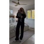 Vuori  Halo Modern Straight Leg Pants in Solid Black Size Medium Photo 10