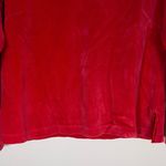 st. john's bay Saint John’s Bay Red Soft Fleece Size Medium Photo 2