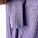 Chaser Thermal Waffle Knit Long Sleeve Tee (Light Purple) - Small Photo 5