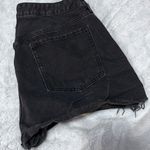 Old Navy  OG Straight High waisted secret pocket black denim jean shorts 16 Photo 6