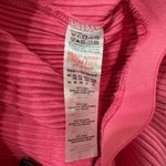 Boohoo  Pink Ribbed High Waisted Wide Leg Pants Flare Size 6 (US) Photo 4