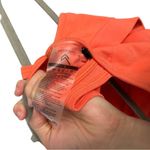 Oner Active High Neck Effortless Sport Bra Orange Photo 4