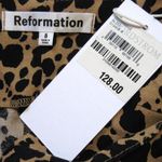 Reformation NWT Crimini Midi in Blitz Cheetah Leopard Animal Tank Slip Dress 8 Photo 3