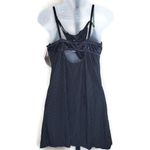 Lady Princess Black and White Stripe Dress, Thong Mafia Costume Medium Photo 1