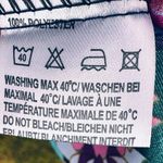 Oriental Village Blue Kimono/Robe with Floral and Peacock Design Photo 15