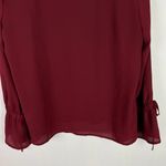 J.Crew Mercantile Bow-Sleeve Top Red Size 10 EUC L2544 Photo 10