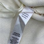 Chico's Chico’s Charlee Cheetah Lace Hem Crop Cardigan Sweater Cream Tan Small Photo 10