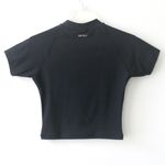 Nike Vintage 90's Black Cropped Short-Sleeve Athletic T-Shirt Top 8 Medium Photo 3