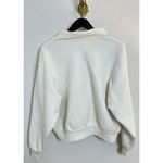 Citizens of Humanity Remi Cotton-Blend Jersey Sweatshirt in White Size Large Photo 5