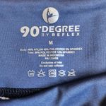 90 degree by Reflex blue gingham ankle leggings size medium Photo 5