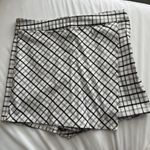 Garage White Plaid Skort Photo 1