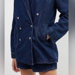 Ganni x Levi’s Double-Breasted Oversized Denim Jacket - Size S Photo 3