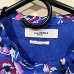 Isabel Marant EUC  Etoile Salika Puff Sleeve Floral Print Shirt size 38 US 6 Photo 2