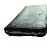 Coach Navy Blue Pebble Leather Phone Zip Around Accordion Wallet with box Photo 7