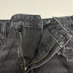 American Eagle  Black Destroyed Distressed Whisker Faded Mom Shorts - Size 10 Photo 12
