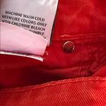 Hudson Jeans Hudson Red Denim jeans 24 Photo 6