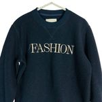 Everlane x Youtube The ReNew Sherpa Raglan Fleece Sweatshirt Women FASHION Blue Photo 1
