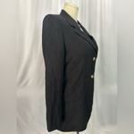 Harvé Benard Harve Benard Black Linen Blazer Jacket (1052) Photo 3