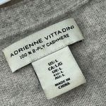 Adrienne Vittadini Cardigan 2 ply cashmere womens Gray (large) knit minimalist Photo 1