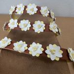 No Boundaries  NOBO Daisy Cork Platform Sandals Slide Chunky Boho Hippie Y2K Sz 9 Photo 2