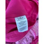 Lulus NWOT  Dazzling Vibe Magenta Pink Velvet Sequin Mini Bodycon Dress Size XS Photo 7