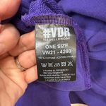 Crop hoodie #VDR VIADELLEROSE, made in Turkey. Purple, OS, 100% cotton White Photo 7
