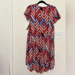 LuLaRoe LuluRoe Carly Patriotic‎ Photo 3