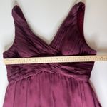 BHLDN Anthropologie  Angie Maxi Dress Women's XL Purple Bridesmaid Formal Pleated Photo 8
