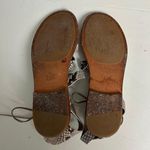 Frye - Blair Slide Ghillie Gladiator Sandal Snake-Embossed Italian Leather Strap Photo 7