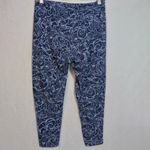 Fresh Produce  Blue Patterned Capri Leggings Casual Size Small Photo 3