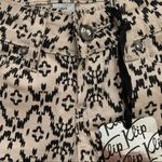 Kilp Skinny Jeans Tan Black Aztec Tribal Print Low Rise Pants Jeans Size 0/1 NEW Photo 10