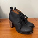 Tommy Hilfiger Duff Tower Lace Up Stacked Heel Black Heel Dark Academia Gothic 6 Photo 3