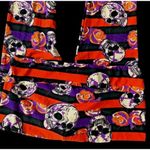 LuLaRoe  Halloween Leggings Tall Curvy 32 inch Skull Floral TrickTreat Fe… Photo 9