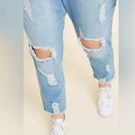 Hayden  Los Angeles Distressed Drawstring Denim Jeans Light Wash Denim size 3X Photo 2