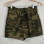 Lovers + Friends Delphine Tie Waist Camo Shorts Size Small NEW Photo 1