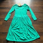Pacific&Co Ricki &  Vintage Long Sleeve Dress Green Large Photo 5