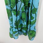 CAbi  Dress Size Medium 5815 ‘No Slip’ Wrap Derby Flutter Sleeve Floral Floral Photo 12