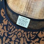 Torn By Ronny Kobo Mammie Bodycon Dress in Floral Gold Combo Size Medium Photo 8