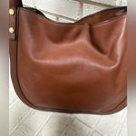 Louise et Cie Elay hobo Handbag Large Penny Brown Leather Purse Handbag Tote Photo 2