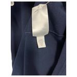 Old Navy  Dress Womens L High Mock Neck Micro Ribbed Long Sleeve Bodycon Blue Photo 8