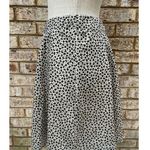 ZARA NWOT  Leopard Print Skater Skirt Photo 4