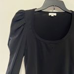 ALC Frank A.l.c. Puffy Long Sleeved Top Black Size XS EUC Photo 1